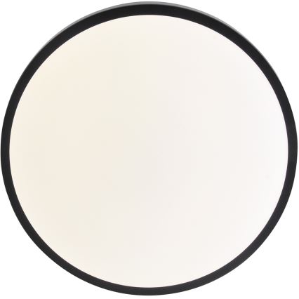 LED plafonska svetiljka LIBRA LED/15W/230V 4000K, prečnik 29 cm, crna