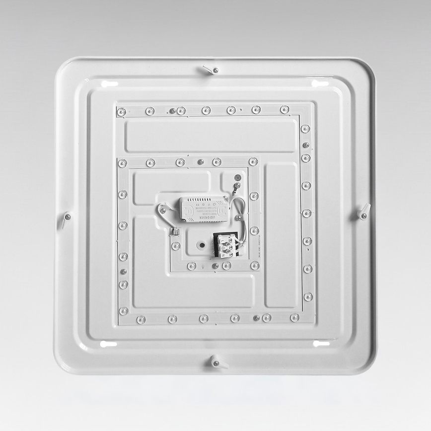 LED plafonska svetiljka NEMO LED/36W/230V 50x50 cm sjajni hrom