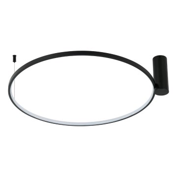 LED plafonska svetiljka RING S LED/34W/230V 3000/4000/6000K prečnik 60 cm crna