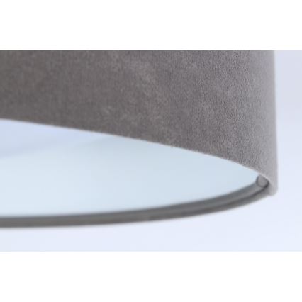 LED prigušiva plafonska lampa SMART GALAXY LED/24W/230V prečnika 45 cm 2700-6500K Wi-Fi Tuya siva/bela + daljinski upravljač