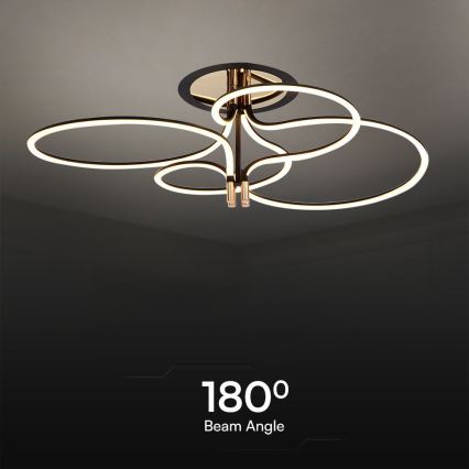 LED plafonski luster LED/36W/230V 3000K