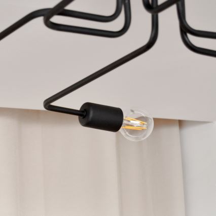 LED plafonski luster TUBE 6xE27/15W/230V