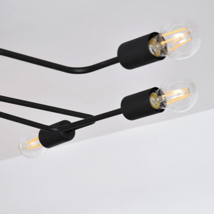 LED plafonski luster TUBE 6xE27/15W/230V