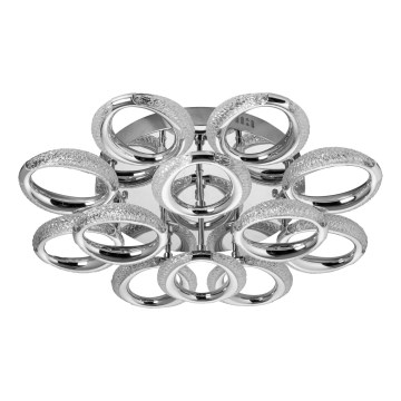 LED plafonsko svetlo 12xLED/14W/230V 3000-5000K prečnik 60 cm sjajni hrom