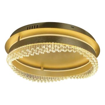 LED plafonsko svetlo 36W/230V, prečnik 43 cm, zlatno