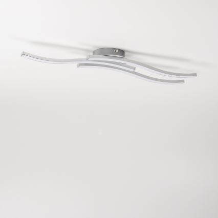 LED plafonsko svetlo 3xLED/6W/230V 3000K srebrno