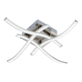 LED plafonsko svetlo 4xLED/2,6W/230V 3000K mat hrom