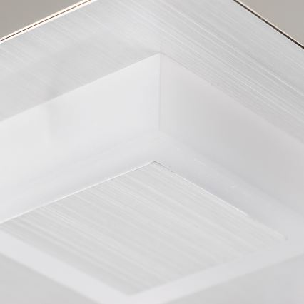 LED plafonsko svetlo 4xLED/5W/230V 3000K 28x28 cm mat hrom