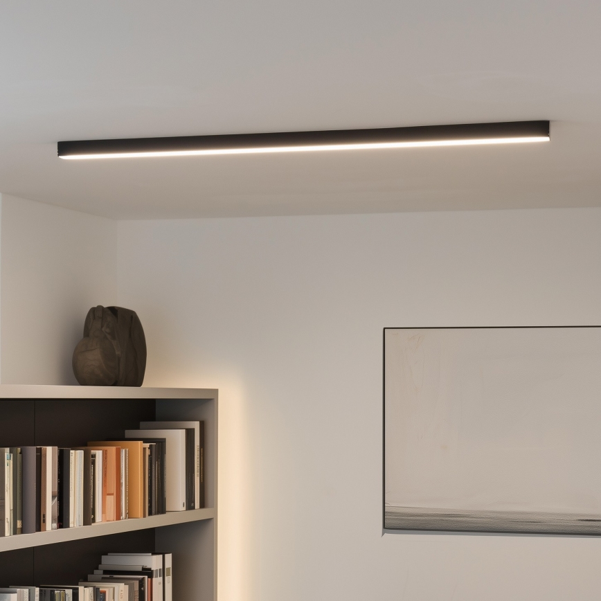 LED plafonsko svetlo ALLDAY BASIC LED/20/30/40W/230V 2700/4000/6000K 120 cm crno