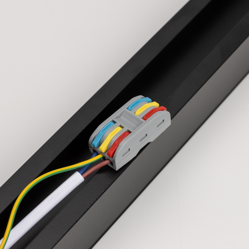 LED plafonsko svetlo ALLDAY BASIC LED/20/30/40W/230V 2700/4000/6000K 120 cm crno