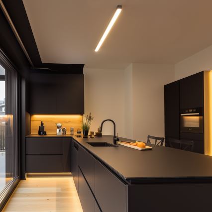 LED plafonsko svetlo ALLDAY BASIC LED/40W/230V 2700/4000/6000K crna