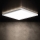 LED plafonsko svetlo AZPO LED/12,3W/230V 3000/4000/6000K 22,5x22,5 cm IP54 belo