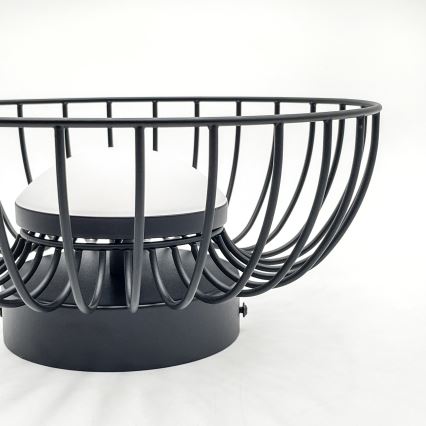 LED plafonsko svetlo BETSY LED/12W/230V, prečnik 25 cm, crno