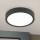 LED plafonsko svetlo BULLY LED/12W/230V prečnika 14 cm crno