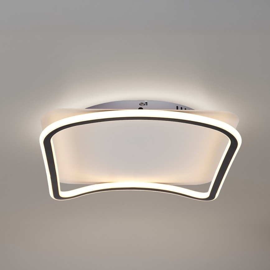LED plafonsko svetlo CALI LED/30W/230V 40x40 cm crno