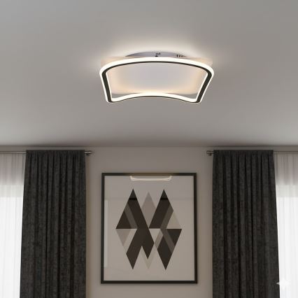 LED plafonsko svetlo CALI LED/30W/230V 40x40 cm crno