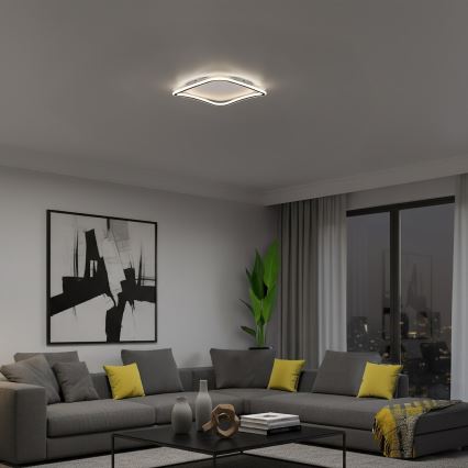 LED plafonsko svetlo CALI LED/30W/230V 40x40 cm crno