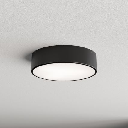 LED plafonsko svetlo CLEO LED/24W/230V 3000K prečnik 30 cm crno