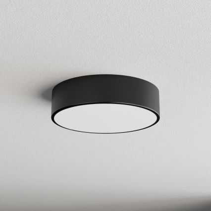 LED plafonsko svetlo CLEO LED/24W/230V 3000K prečnik 30 cm crno