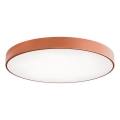 LED plafonsko svetlo CLEO LED/96W/230V 3000K, prečnik 80 cm, u bakarnoj boji