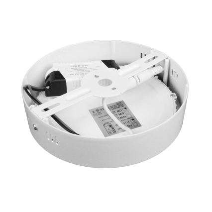 LED plafonsko svetlo DIEGO LED/12W/230V 4000K IP40 prečnik 16,5 cm bela