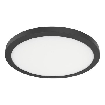 LED plafonsko svetlo EVORA LED/18W/230V 3000/4000/6000K prečnik 22,5 cm crno