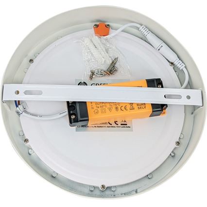 LED plafonsko svetlo FENIX LED/12W/230V 2800K prečnik 17 cm