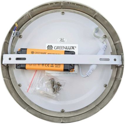 LED plafonsko svetlo FENIX LED/18W/230V 2800K prečnik 22,5 cm