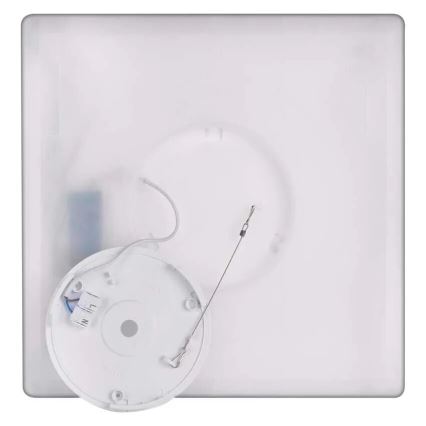LED plafonsko svetlo FLORI LED/22W/230V 4000K crna 42x42 cm