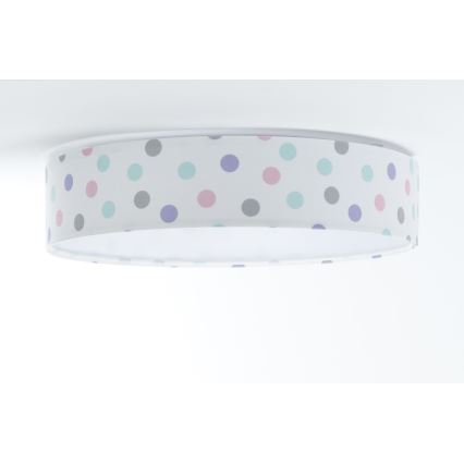 LED dečije plafonsko svetlo GALAXY KIDS LED/24W/230V sa šarenim tačkicama