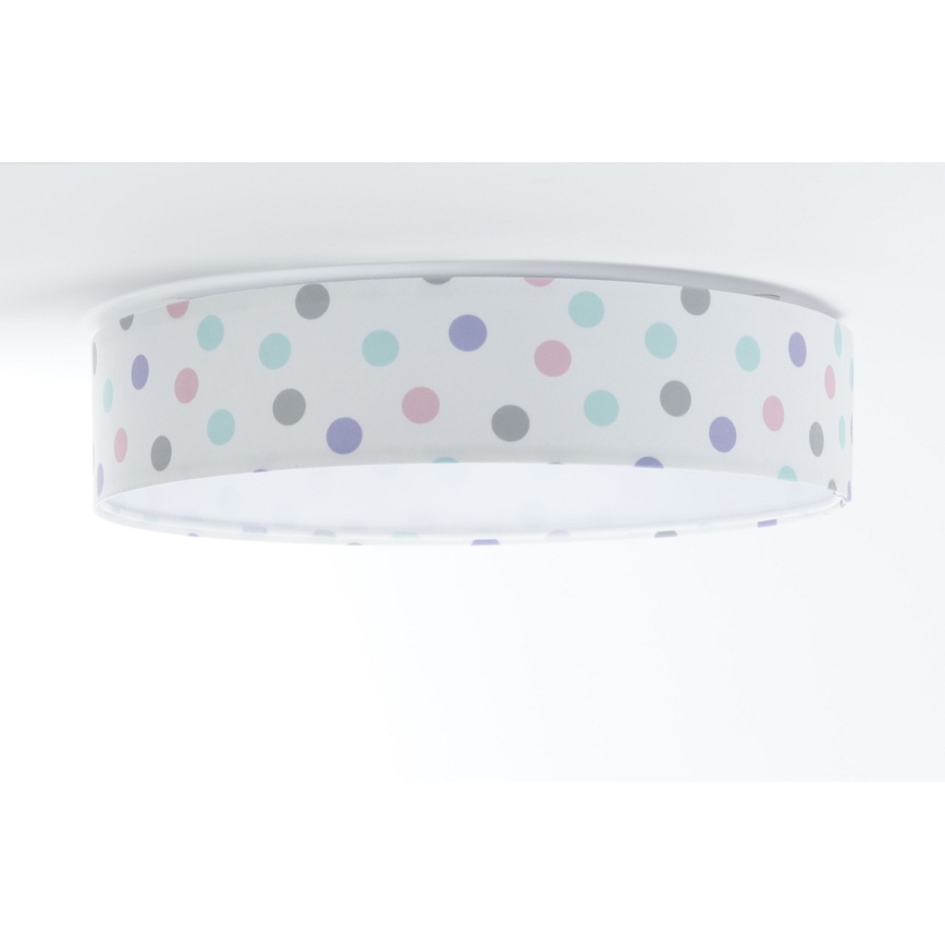 LED dečije plafonsko svetlo GALAXY KIDS LED/24W/230V sa šarenim tačkicama
