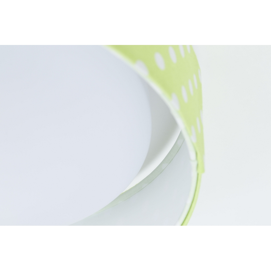 LED dečije plafonsko svetlo GALAXY KIDS LED/24W/230V tačkice zelena/bela