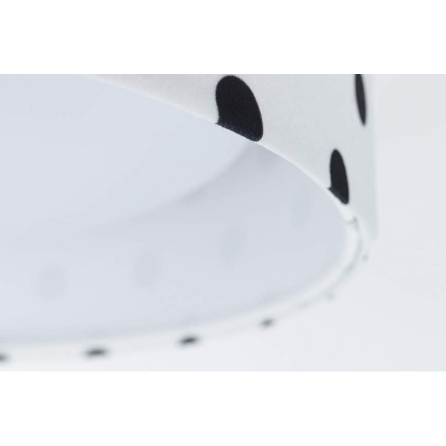 LED Dečije plafonsko svetlo GALAXY KIDS LED/24W/230V sa tačkicama bela/crna