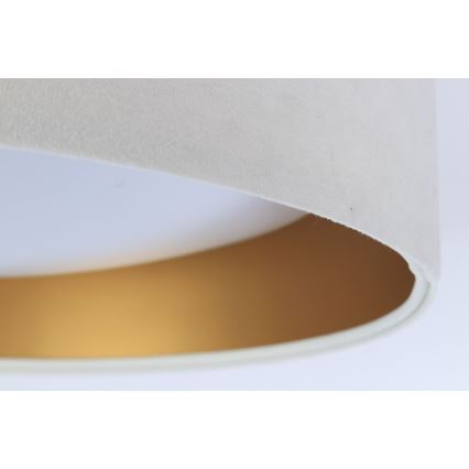 LED plafonsko svetlo GALAXY LED/24W/230V, prečnik 44 cm, belo/zlatno