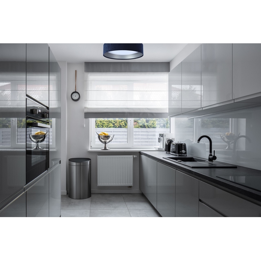 LED plafonsko svetlo GALAXY LED/24W/230V prečnik 44 cm plavo/srebrno