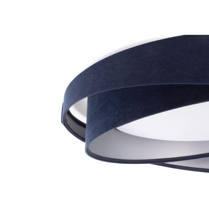LED plafonsko svetlo GALAXY MODERN LED/24W/230V pr. 55 cm plavo/srebrno