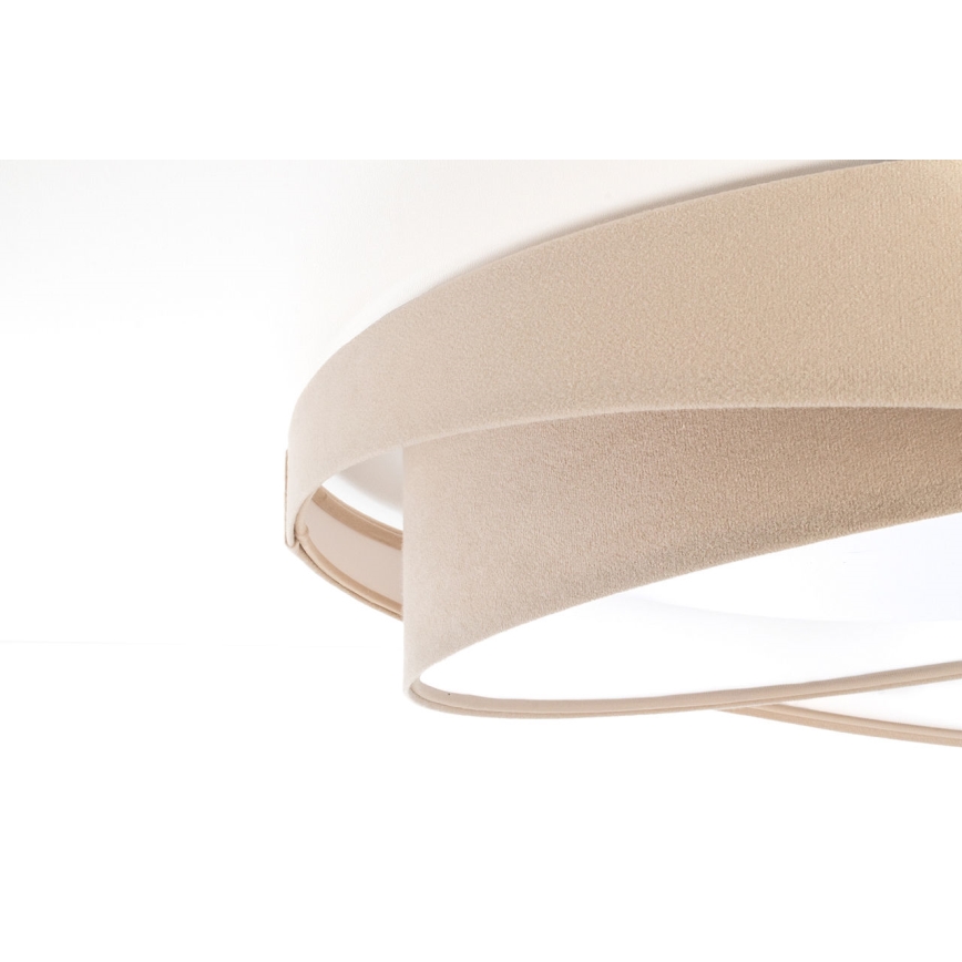 LED plafonsko svetlo GALAXY MODERN LED/24W/230V, prečnik 55 cm, bež/belo