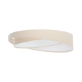 LED plafonsko svetlo GALAXY MODERN LED/24W/230V Ø 55 cm krem/belo