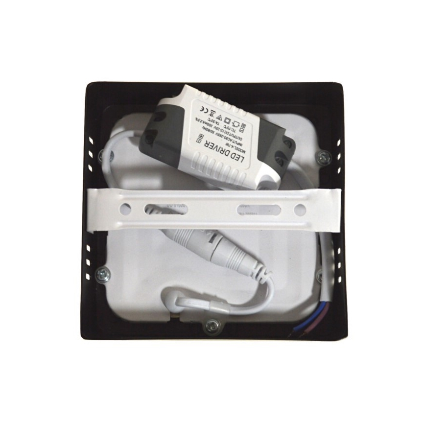 LED plafonsko svetlo GERRY LED/6W/230V 4000K crna