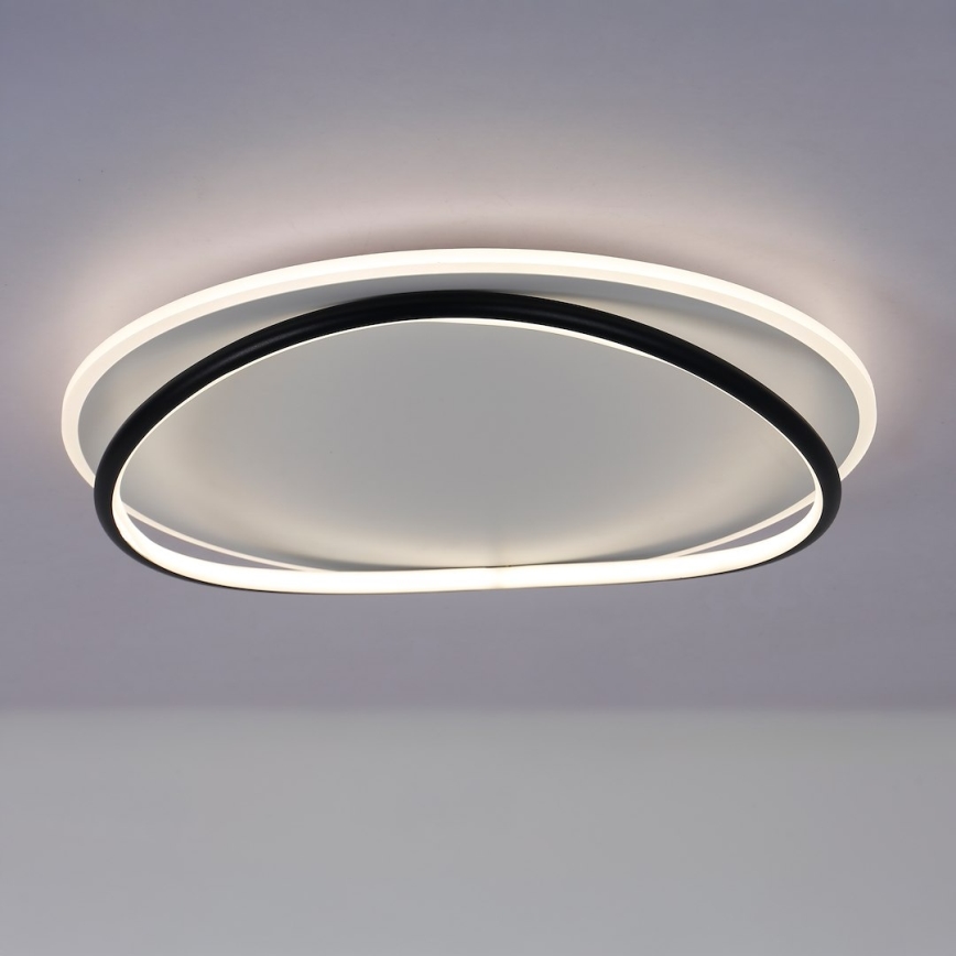 LED Plafonsko svetlo HALO LED/38W/230V prečnik 50 cm crna