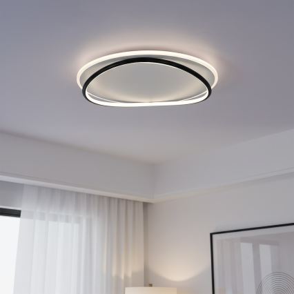 LED Plafonsko svetlo HALO LED/38W/230V prečnik 50 cm crna