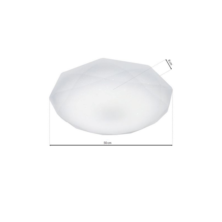 LED Plafonsko svetlo HEX LED/24W/230V