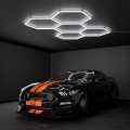 LED plafonsko svetlo HEXAGON LED/240W/85-265V 6500K 298x209 cm CRI 90 IP44 bela