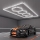 LED plafonsko svetlo HEXAGON LED/426W/85-265V 6500K 484x243 cm CRI 90 IP44 belo