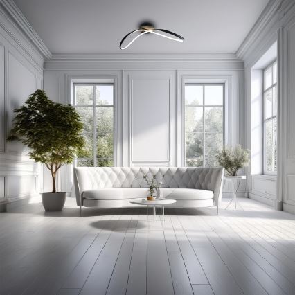 LED plafonsko svetlo INFINITY LED/21W/230V crno