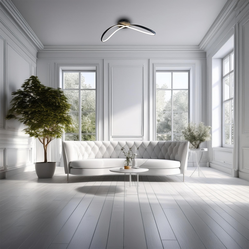 LED plafonsko svetlo INFINITY LED/21W/230V crno