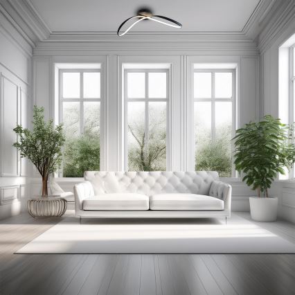 LED plafonsko svetlo INFINITY LED/21W/230V crno