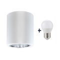 LED plafonsko svetlo JUPITER 1xE27/6W/230V 120x98 mm