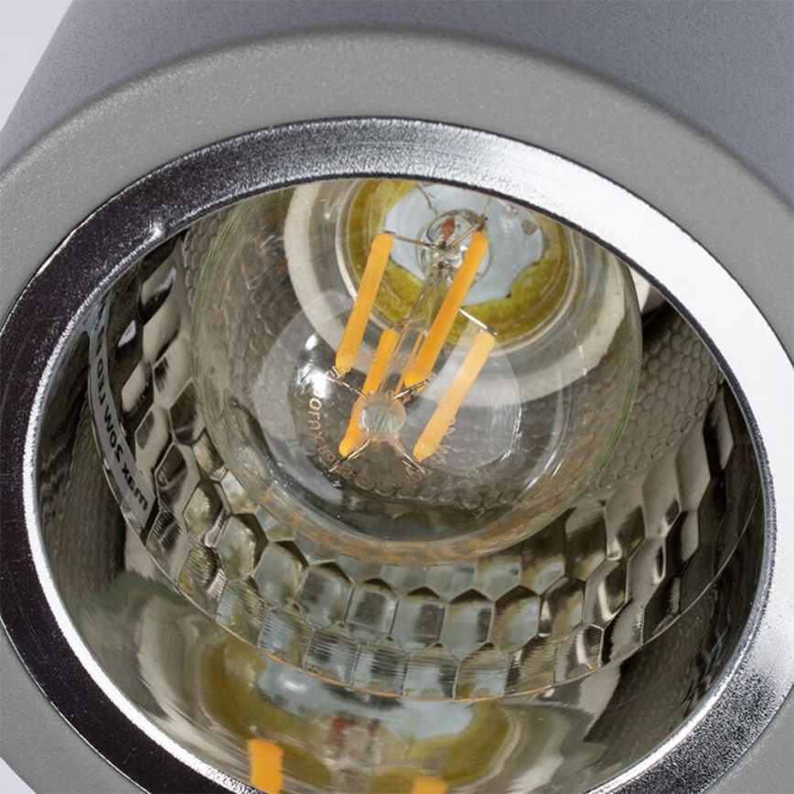 LED plafonsko svetlo JUPITER 1xE27/6W/230V 120x98 mm