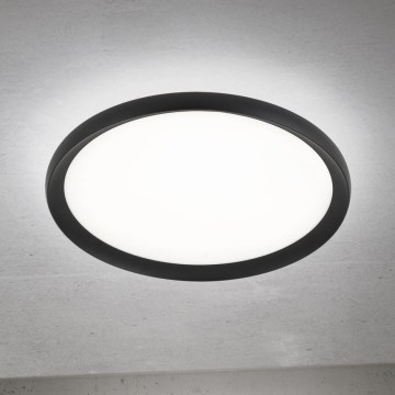 LED plafonsko svetlo KANT LED/30W/230V 2700/3000/4000K, prečnik 40 cm, crno